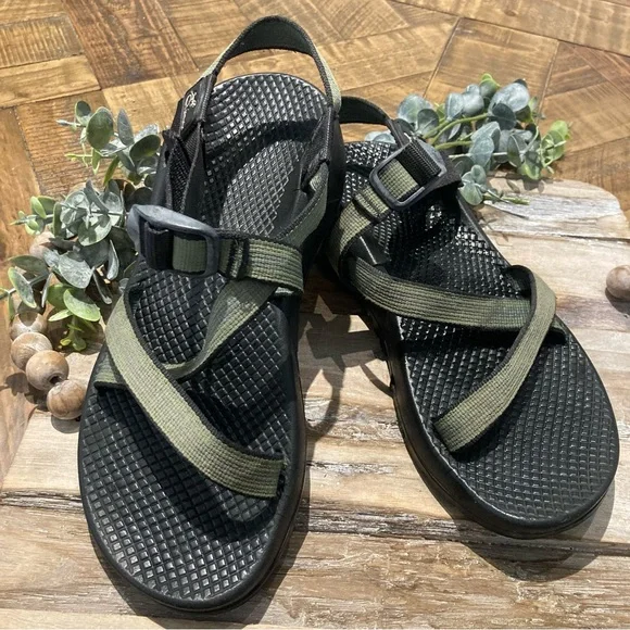 CHACO WOMEN’S GREEN STRAP SANDALS WOMEN’s 8 - Picture 5 of 8